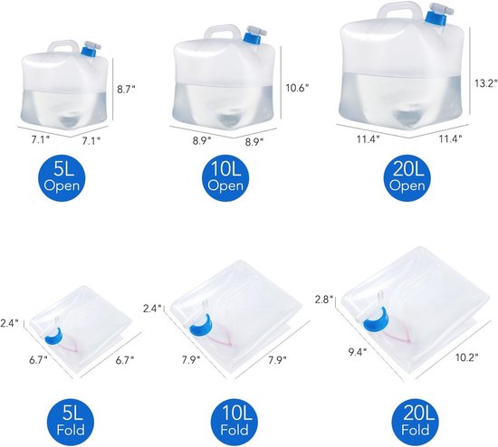 KIMISS 3 Gallonen BPA-freier Wasserbehälter für Wohnmobile KIMISS 3 Gallonen BPA-freier Wasserbehälter für Wohnmobile