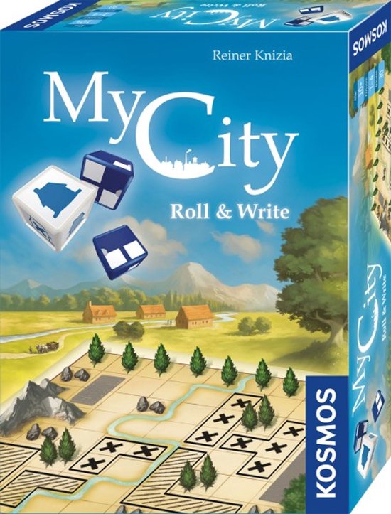 Kosmos My City Roll & Write 30 min Jeu de société