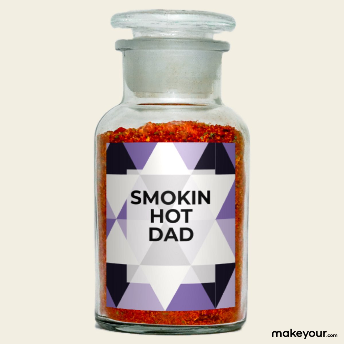 Goedkoopste Kruiden met Etiket Smokin hot dad - Origineel Vaderdag Cadeau - makeyour.com - Premium Kruiden - makeyour.com