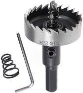 Hoge snelheid staalboren gatenzaag van 60 mm met carbide tip, heavy duty voor het nauwkeurig boren in metaal, roestvrij staal, koper en ijzer
