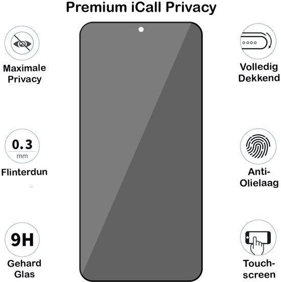 Coque pour OnePlus 13R - 2 films de protection d'écran de confidentialité en Glas à couverture intégrale - Transparente antichoc
