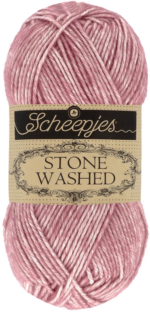 Scheepjes Stone Washed 50 gr - 808 Corundum Ruby