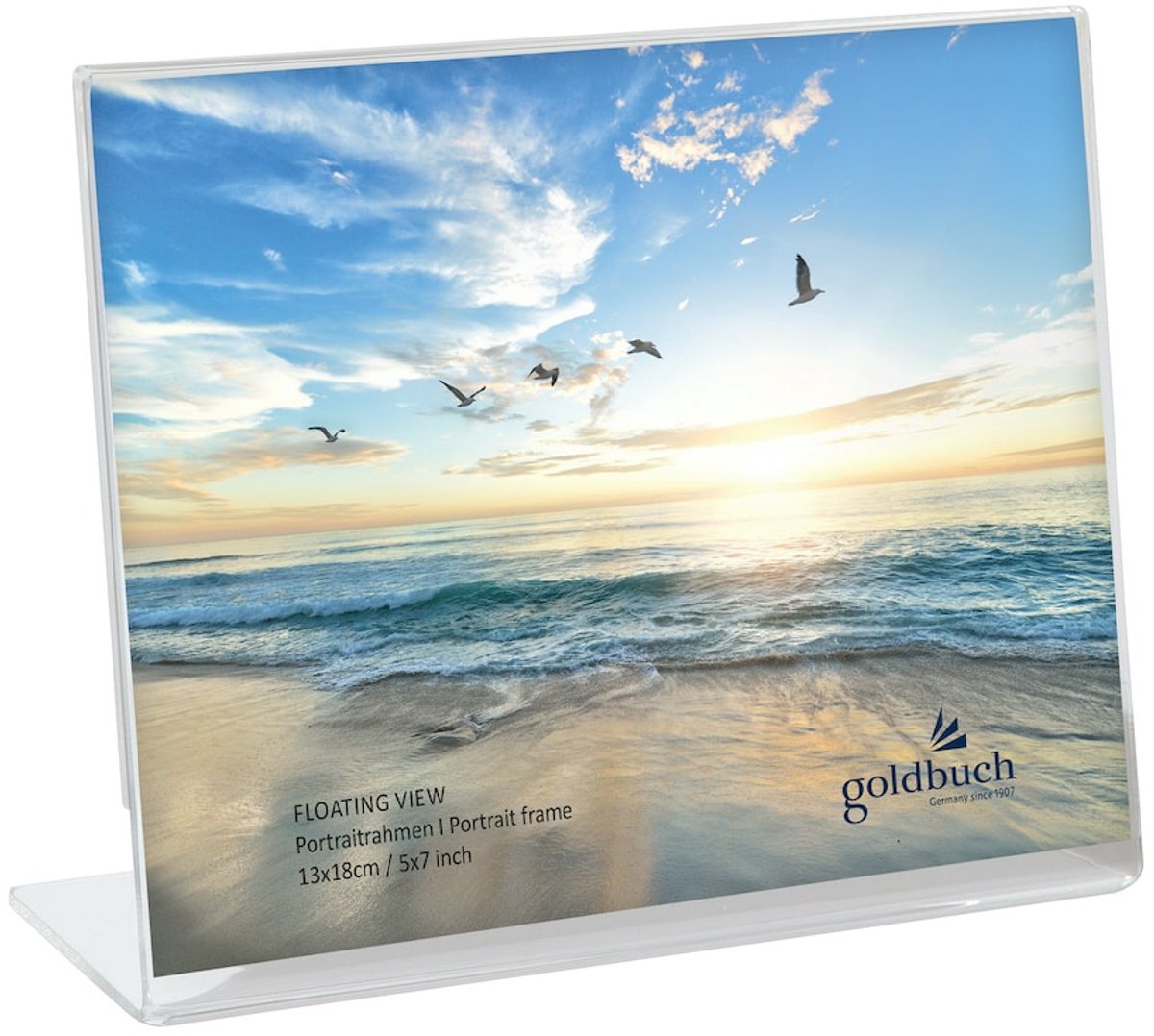 Goldbuch Fotolijst Floating View – 13x18 cm Doorzichtig