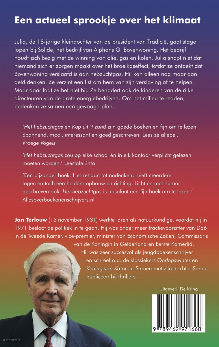 Het hebzuchtgas - back cover