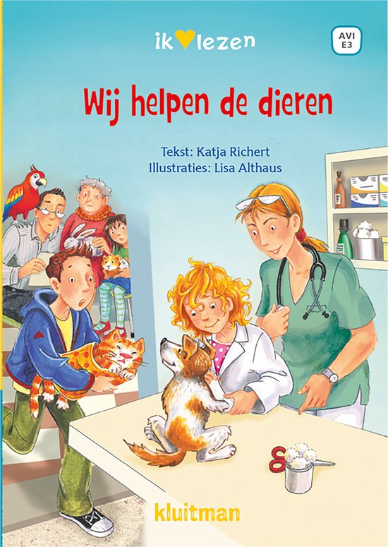 Ik  lezen - Wij helpen de dieren - cover