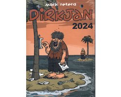 foto van Dirkjan scheurkalender 2024 (evt op bol indien morele bezwaren tegen amazon)