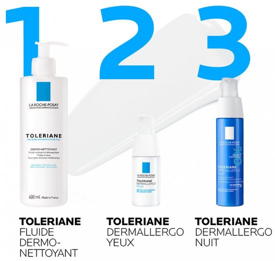 La Roche-Posay Toleriane Dermallergo Nachtcrème 40ml voor (zeer) gevoelige huid met neiging tot allergie