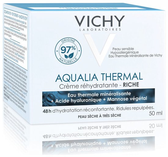 Vichy Aqualia Thermal rehydraterende dagcrème 50ml voor droge tot zeer droge huid