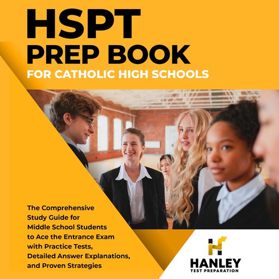 HSPT Prep Book for Catholic High Schools - cover
