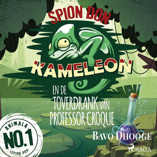 Spion Don Kameleon en de toverdrank van professor Croque - cover