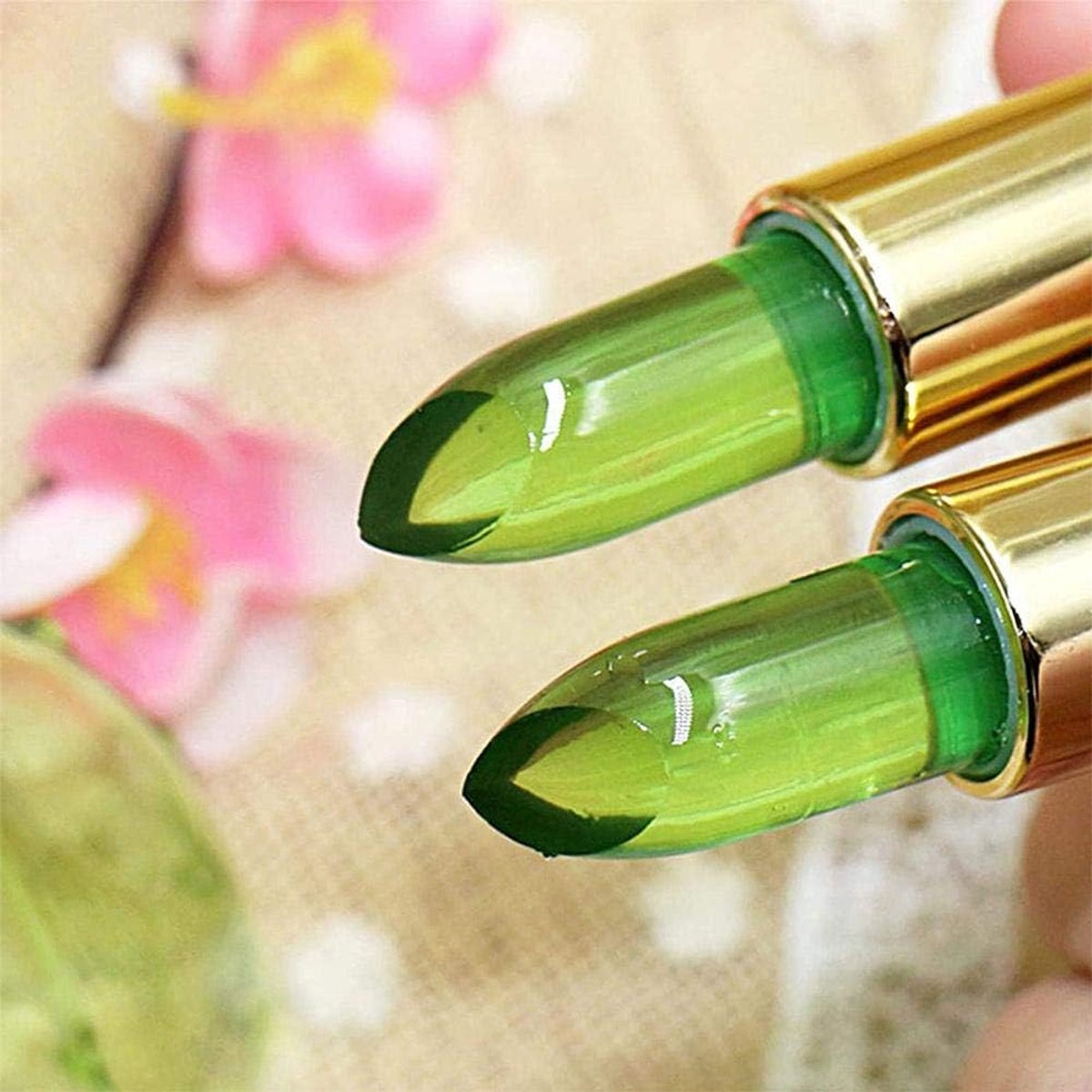 Aloë Vera lip Gel balm Lipstick - Kleurverandering Langdurige - Hydraterende - Lip Balm | Lippenbalsem Aloe vera | Lip balm aloevera Smaak| balsem voor lippen - lip protector | Lip stick | Verzacht en beschermt | Veranderd de kleur van je lippen — cadeau in Cadeau-ideeën - foto 4