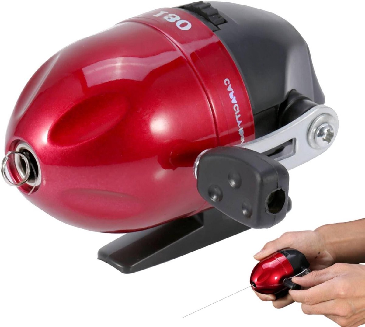 Gesloten Spinning Reel voor Vissen - Krachtige All-Metal Gears - Ingebouwde Close Tackle