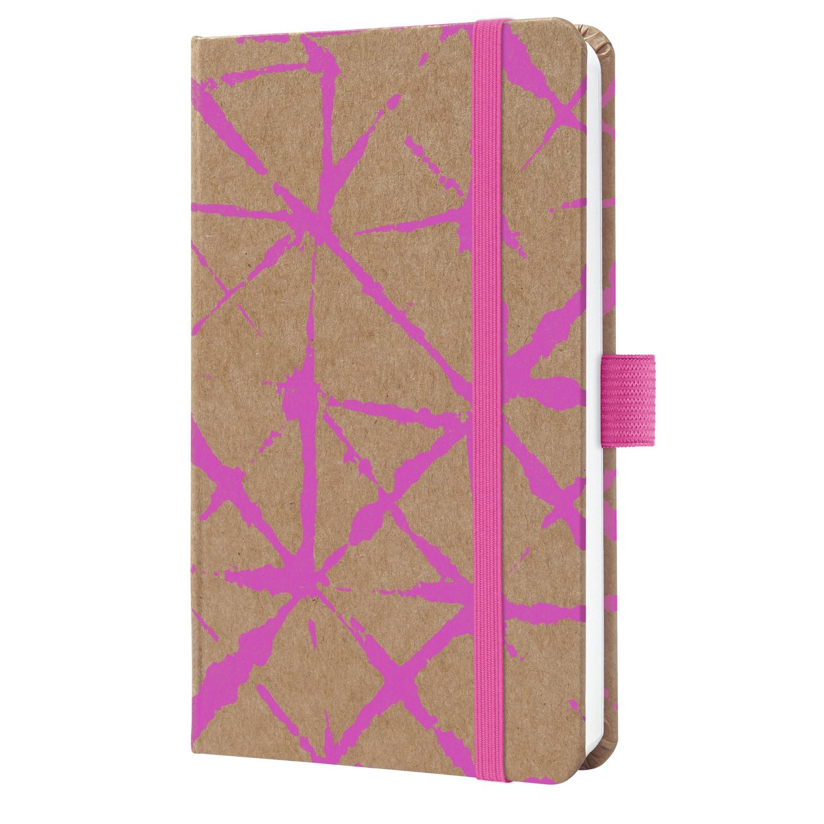 Sigel weekagenda Pure 2026 - formaat A6 - Raspberry Batik - hardcover - SI-J6800