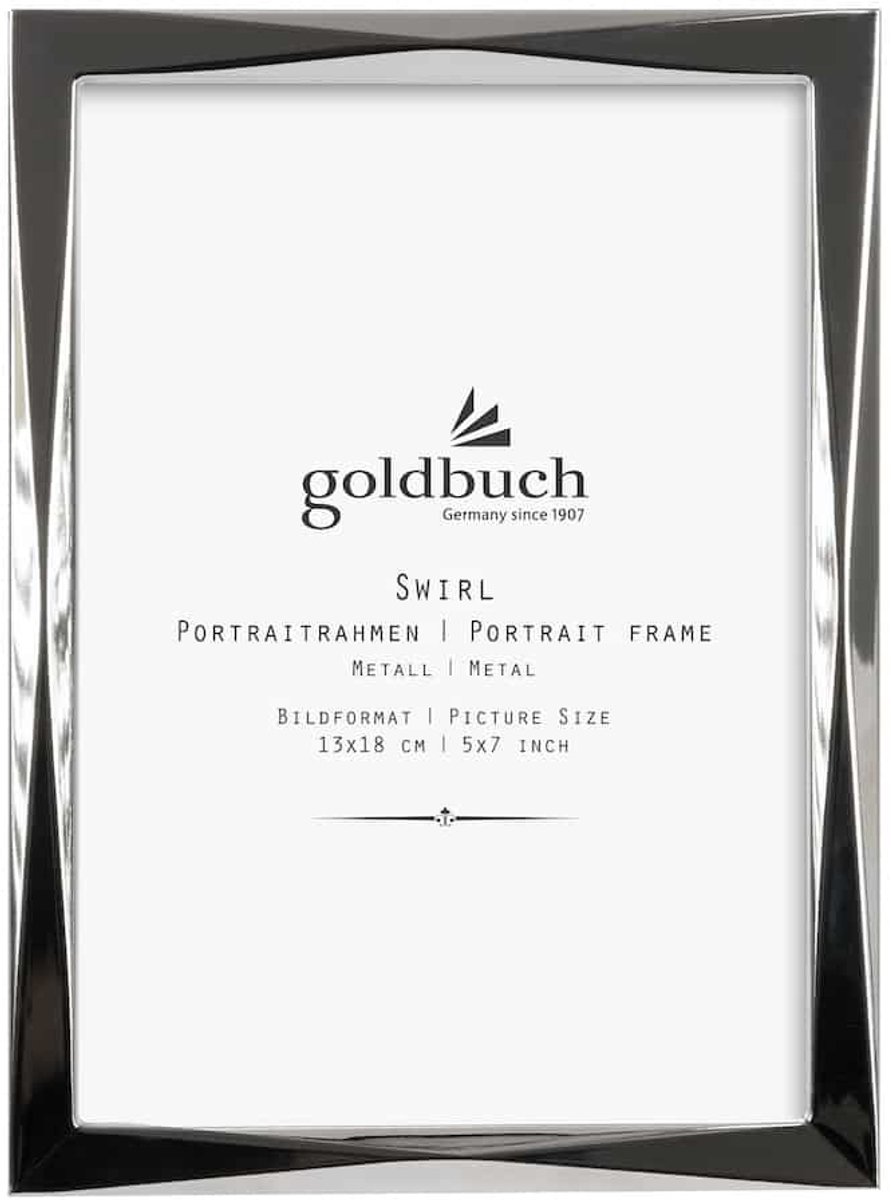 Goldbuch Fotolijst Swirl – 13x18 cm Zilver