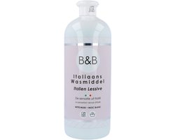 B&B Italiaanse Wasparfum Wasmiddel Witte Musk - 1000 ml