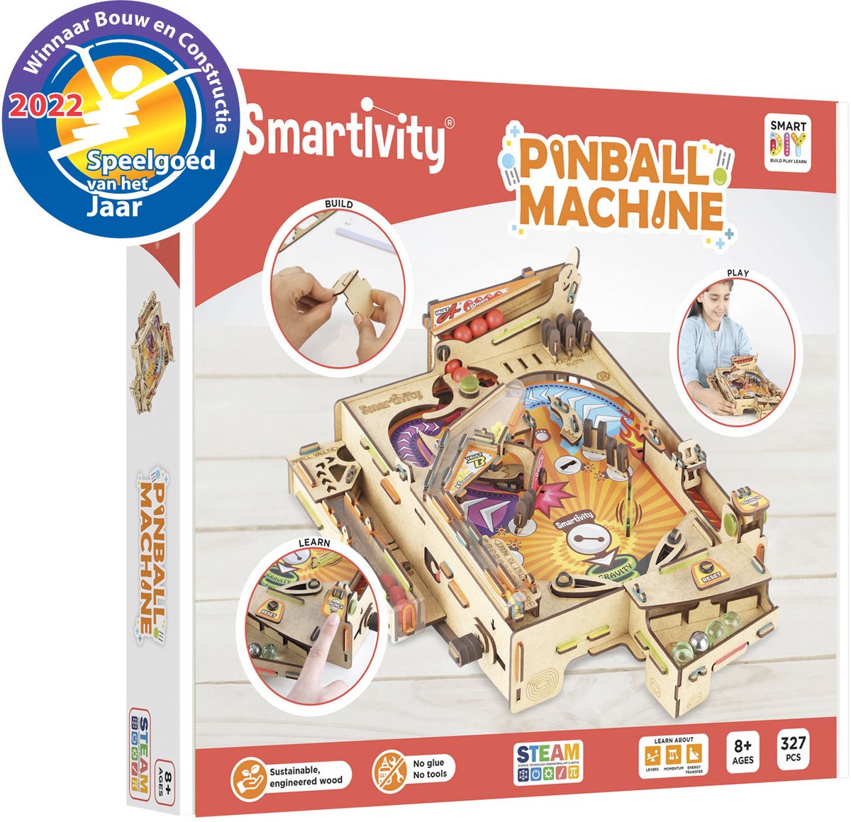 Smartivity Pinball Flipperkast - Educatief constructiespeelgoed - vanaf 8 jaar — afbeelding 2