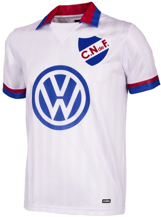 COPA - Club Nacional de Football 1987 - Maillot de Football Rétro - Hommes - Blanc - L