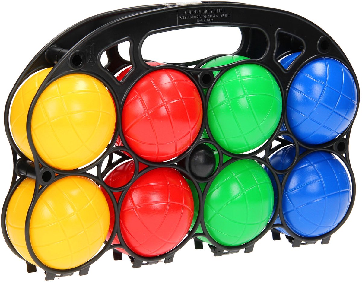 Androni Jeu De Boules Set Kunststof 8 Ballen