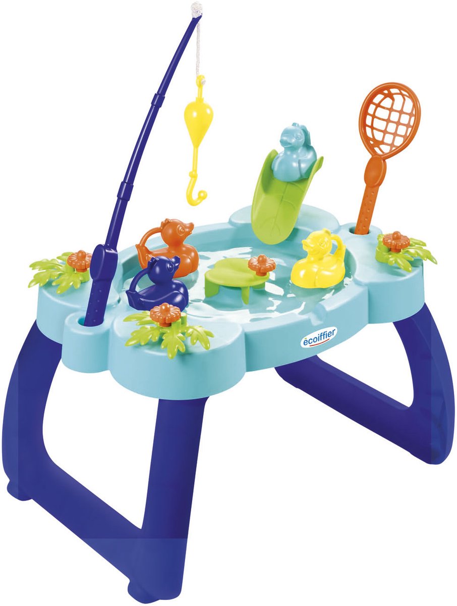 Ecoiffier speeltafel incl. hengelspel