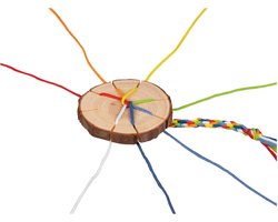 Goki Houten Vlecht Disc Armbanden Maken Knutselset