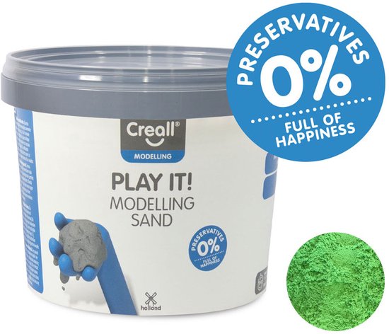 Modelling Sand 750gr Groen | bol