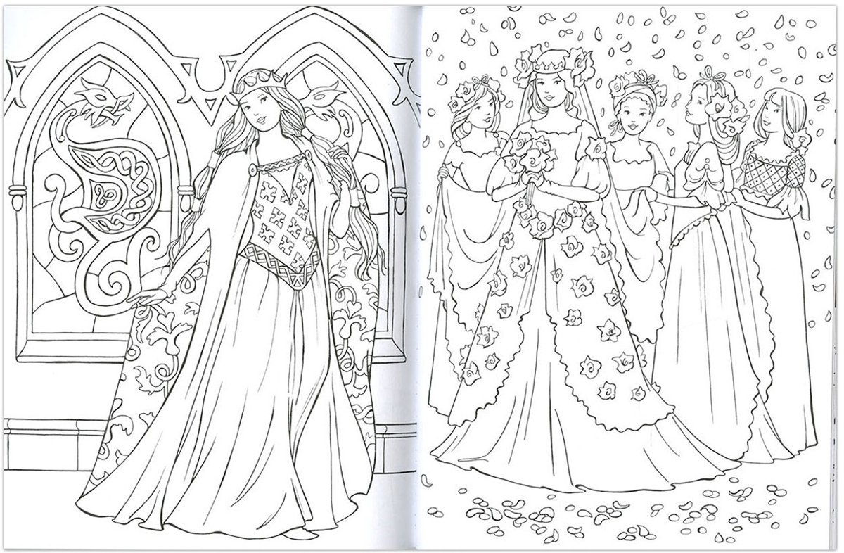 Het mooie prinsessen kleurboek — afbeelding 7