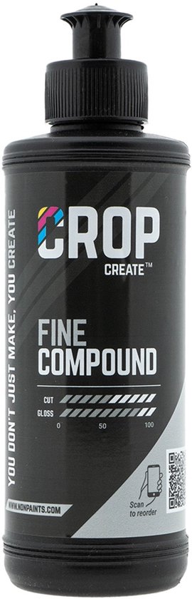 CROP Fine Compound 250 ml - Pâte à polir fine - Pâte à polir pour voiture - Pâte à polir