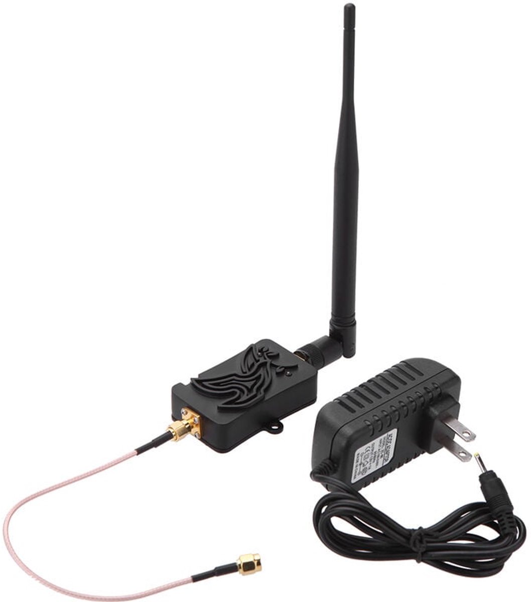 Geschikt voor 4W 4000MW 802.11B/g/N WIFI 2.4GHz WLAN Zigbee BT draadloze versterker router signaalversterker met TDD-antenne