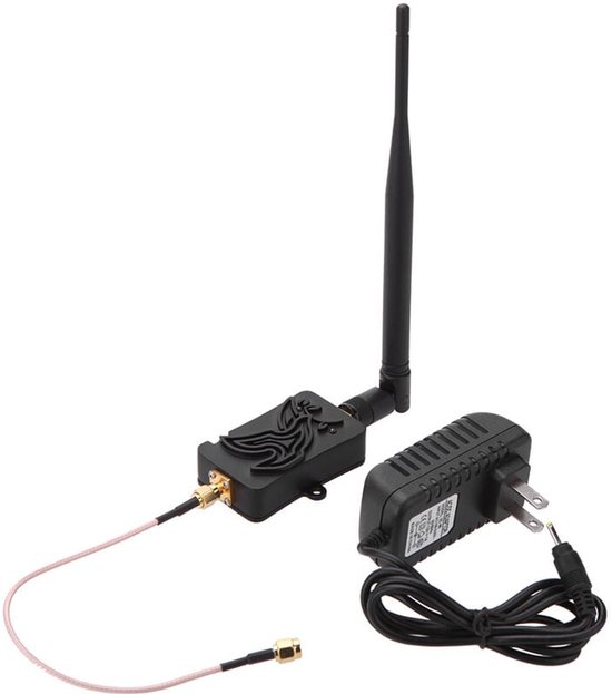 Geschikt voor 4W 4000MW 802.11B/g/N WIFI 2.4GHz WLAN Zigbee BT draadloze versterker router signaalversterker met TDD-antenne - Geschikt - €59,98