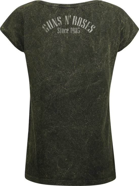 T-shirt Guns N' Roses Destruction multicolore M en Katoen pour femme - Produits dérivés du groupe, Groupes