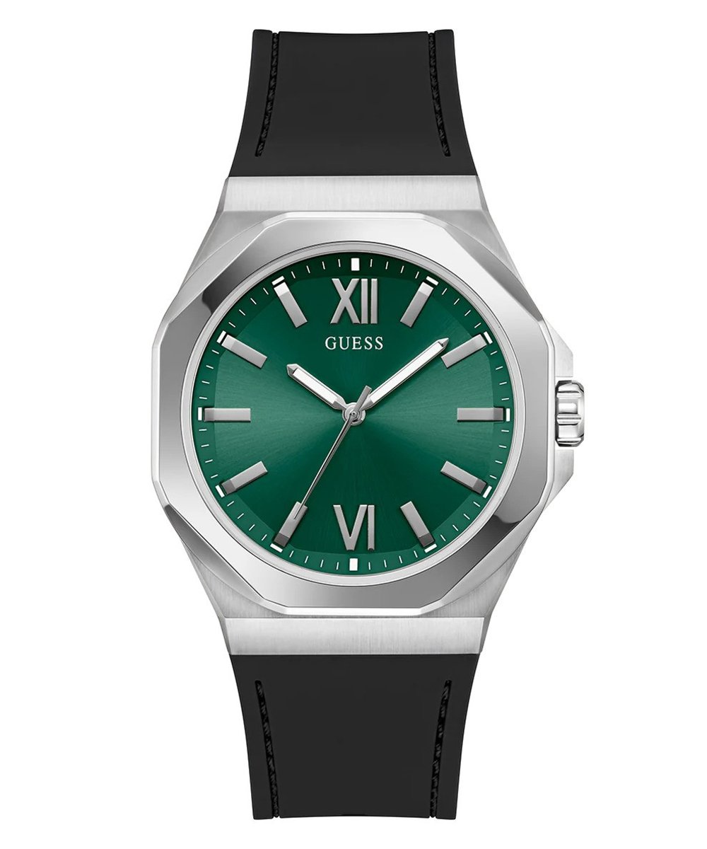Guess Emperor GW0850G1 Horloge - Siliconen - Zwart - Ø 52 mm