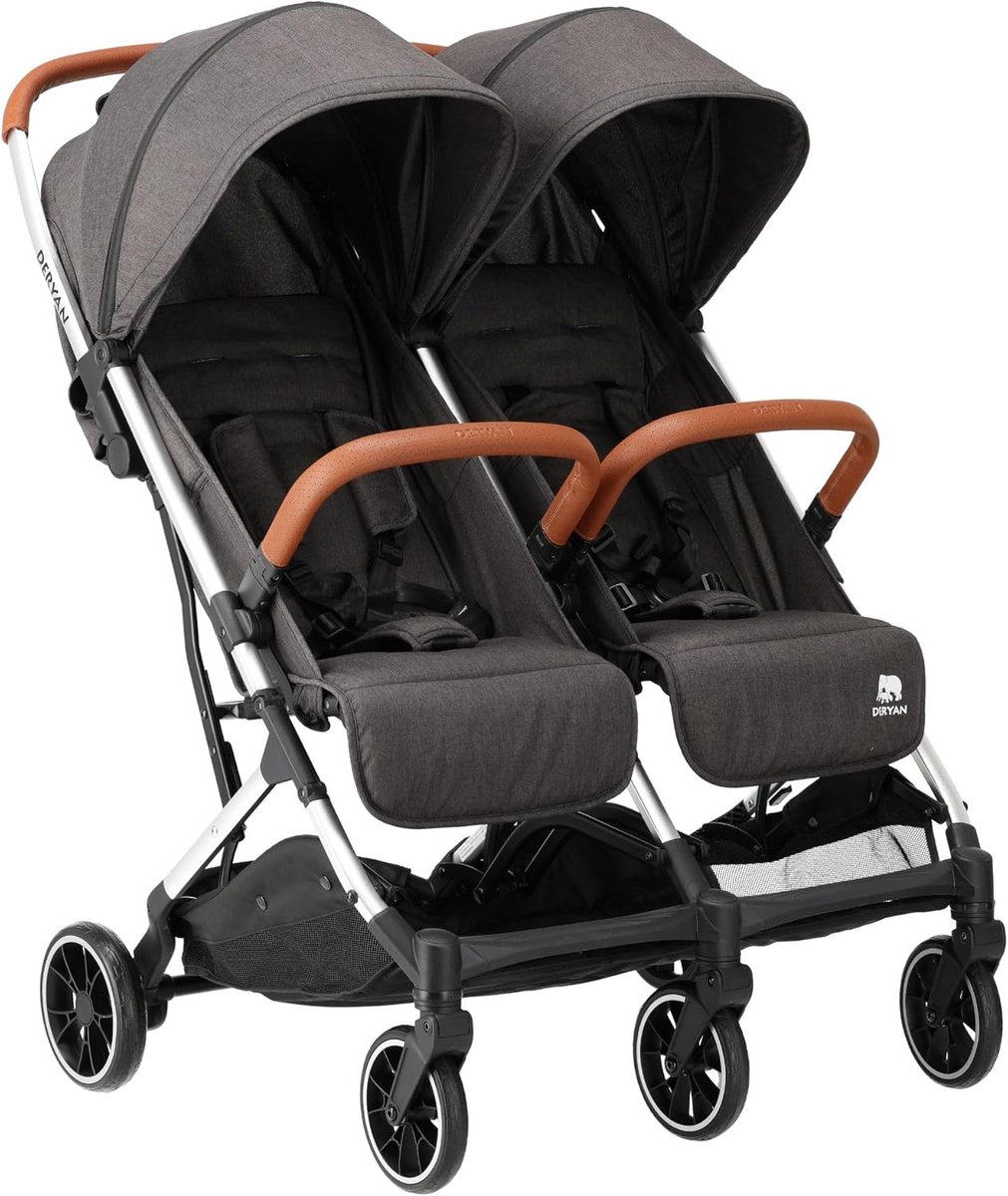 Image of 2-in-1 Kinderwagen Buggy - Compact en Inklapbaar - Voor Kinderen van 0 tot 4 Jaar