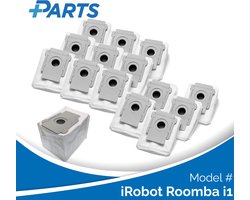 iRobot Roomba i1 Stofzakken (15 Stuks, Plus.Parts® alternatief voor 4626194 / 4640235)