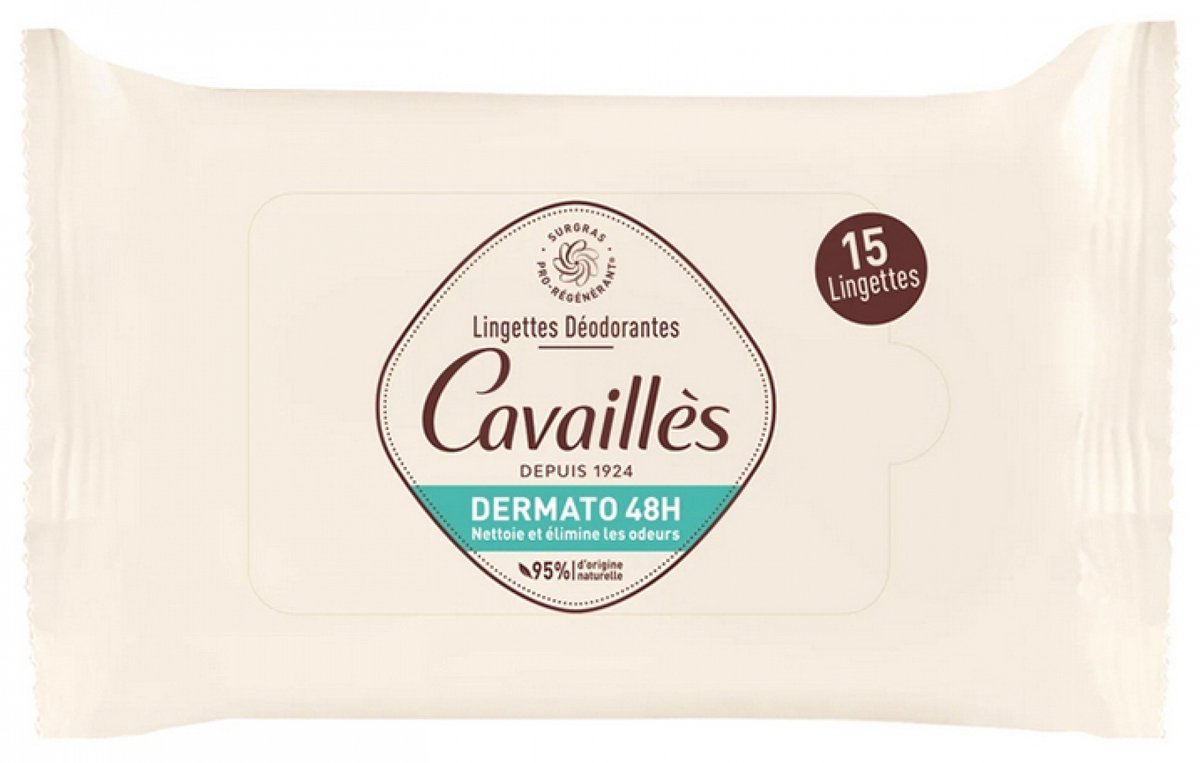 Cavaillès Deodorantdoekjes 15 Doekjes