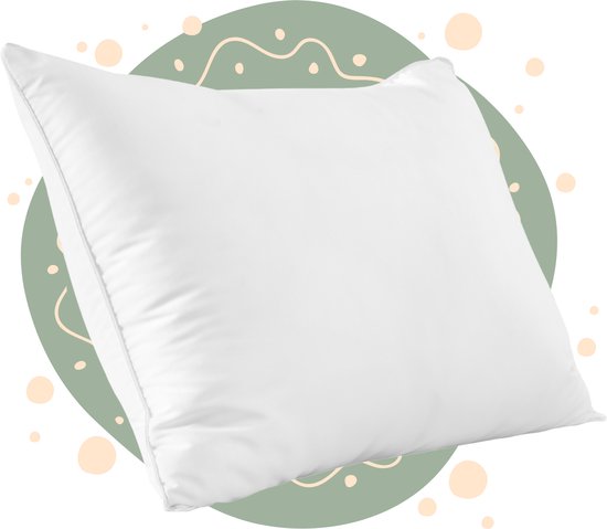 Snoozie | Kinder Kussen Anti-Allergisch | Speciaal Kinderkussen geschikt voor kinderen van 2 tot 7 jaar | 60x70cm