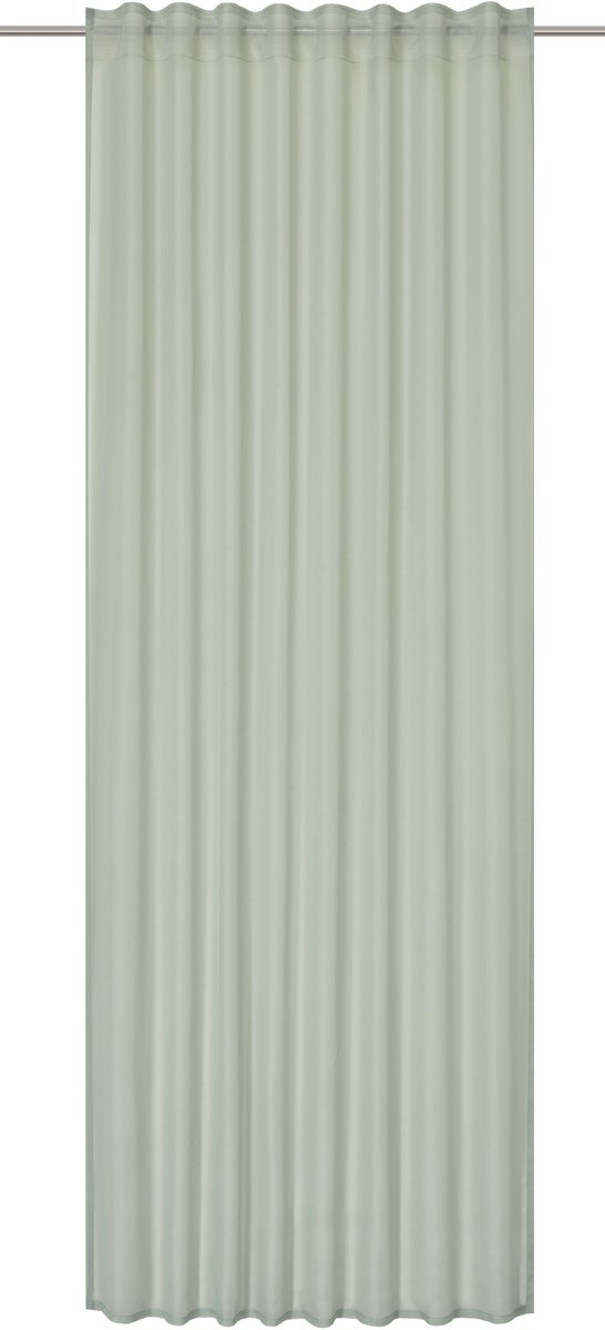 Elbersdrucke Gordijn met verborgen lussen Pure 255x140 cm mint Uni Grün