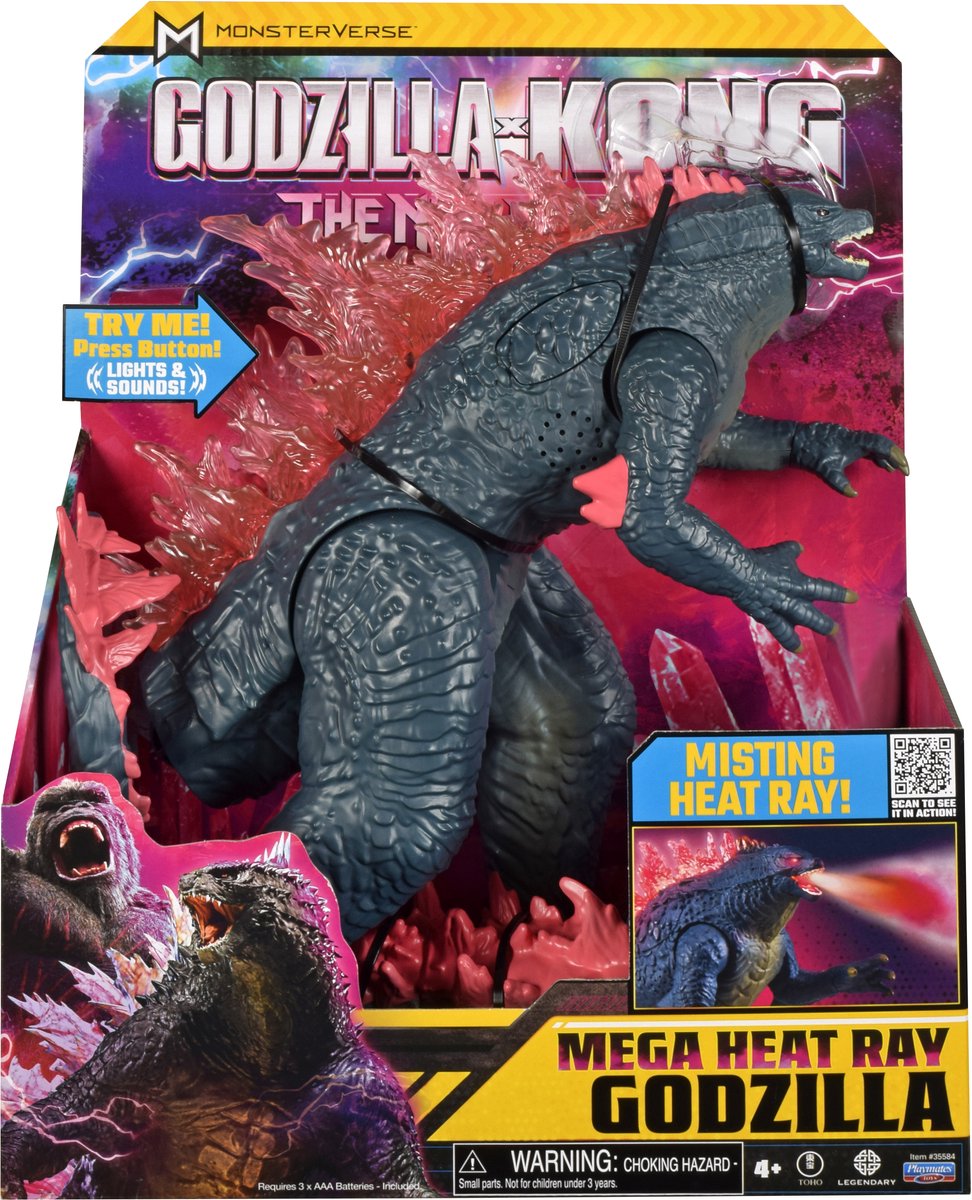 The New Empire - Mega Misting Heat Ray Godzilla