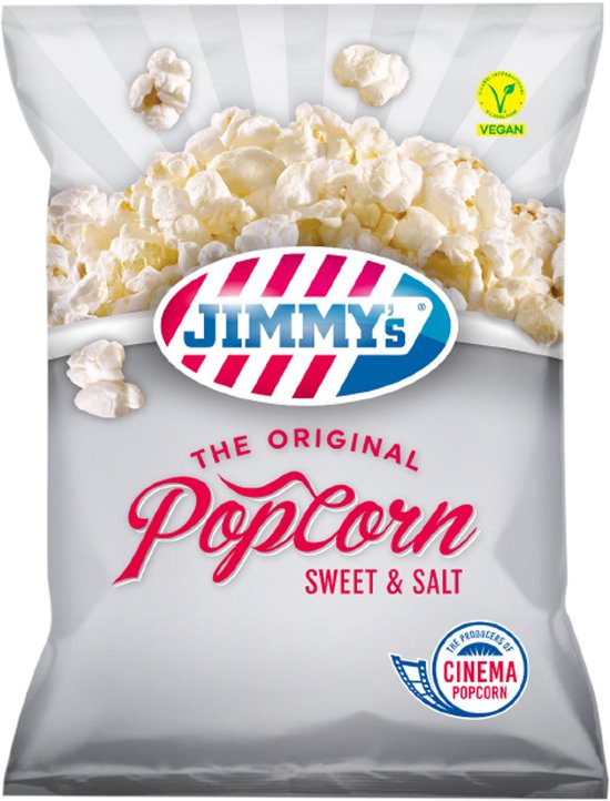 Jimmy's Popcorn Original - 12 x 100 gram