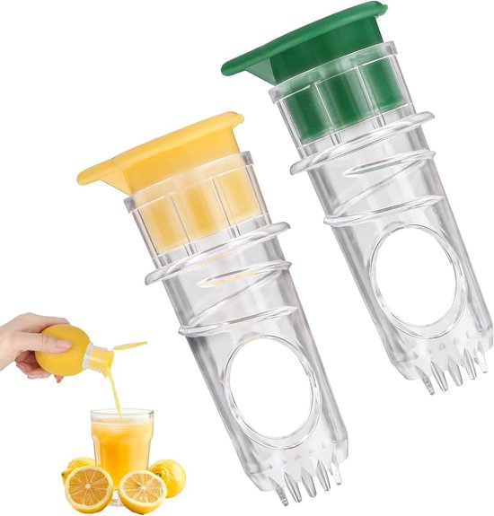 Hand-citruspers, multifunctionele handmatige sapcentrifuge, kleine handmatige pers voor het extraheren van citrussap, sinaasappel, citroen, limoen, grapefruit Homraa
