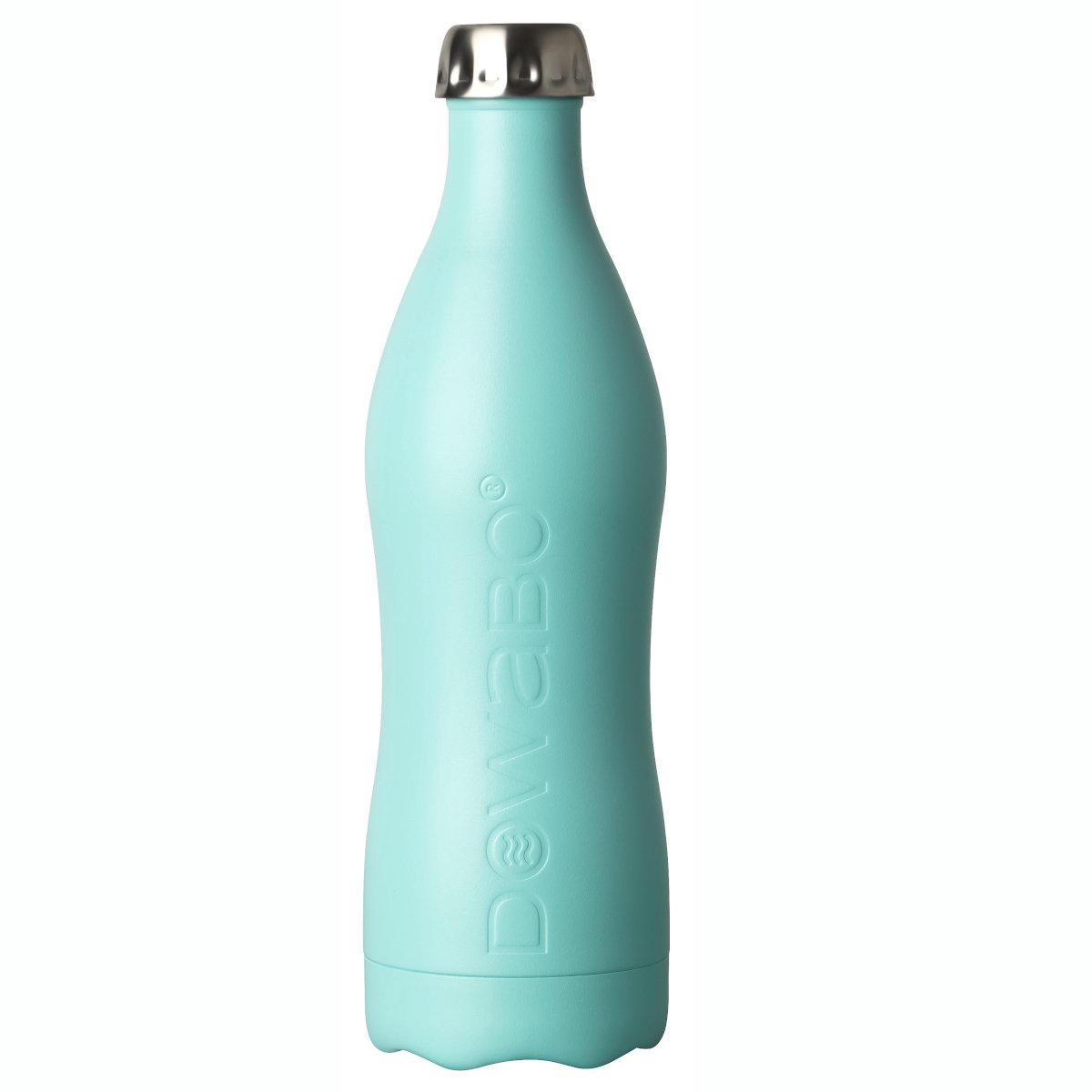 Dowabo drinkfles Cocktail Coll enkelwandig Swimming Pool - 1200 ml - Blauw