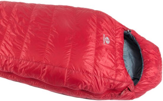 SirJoseph mummyslaapzak Trekking Rimo III 850 - links 200 cm - Rood van SirJoseph — afbeelding 2