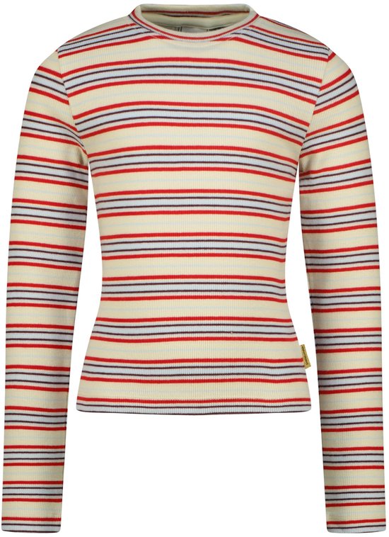 Haut à rayures Basic Vingino Filles - Jaune Cool