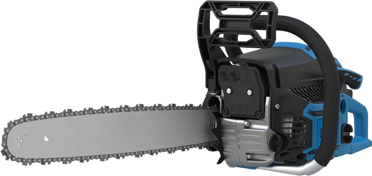 Zylo® Kettingzaag Benzine - Kettingzaag - Kettingzaag Benzine Mcculloch - ‎83.2 x 25.5 x 30 cm - Blauw