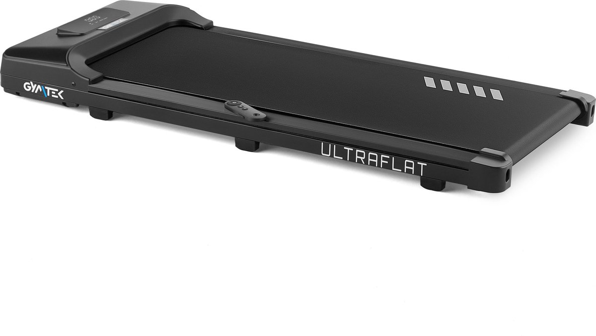 Gymtek® Loopband - Walking Pad - Wandelband voor Onder het Bureau - Inklapbaar - tot 8 km/h - Antislip - tot 100 kg - 2 HP - Bluetooth - XT100
