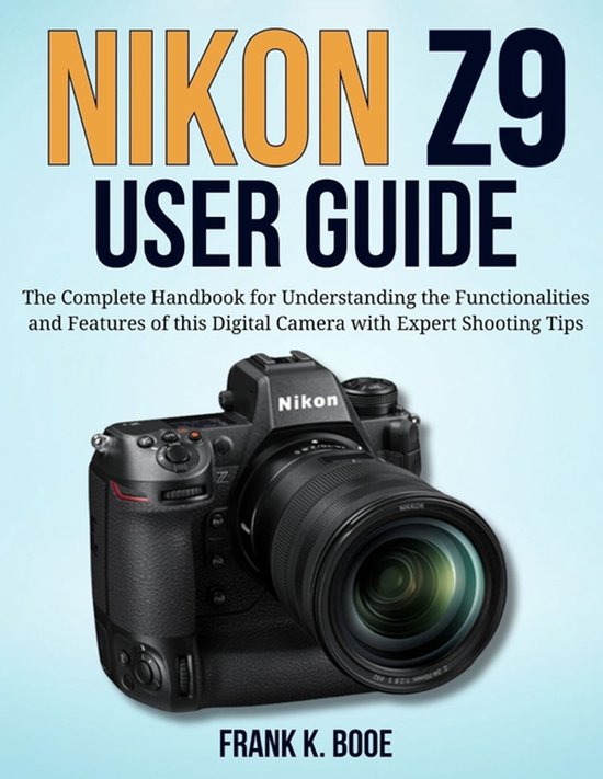 Nikon Z9 User Guide - cover