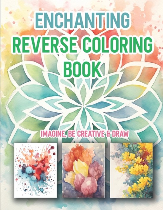 Enchanting Reverse Coloring Book