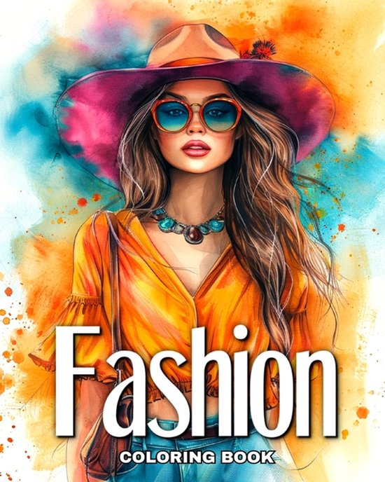 Fashion Coloring Book - cover