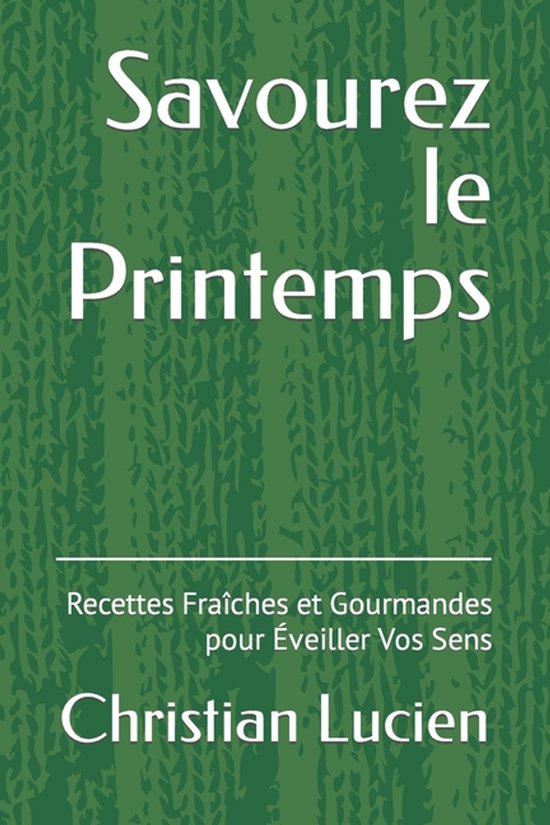 Savourez le Printemps - cover