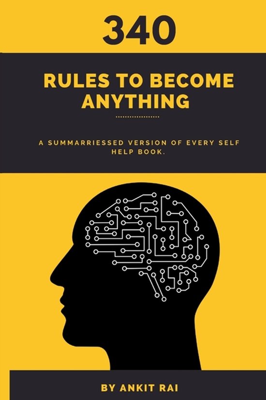 340 Rules To Become Anything. - cover