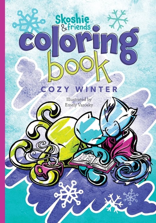 Skoshie & Friends Coloring Book - cover